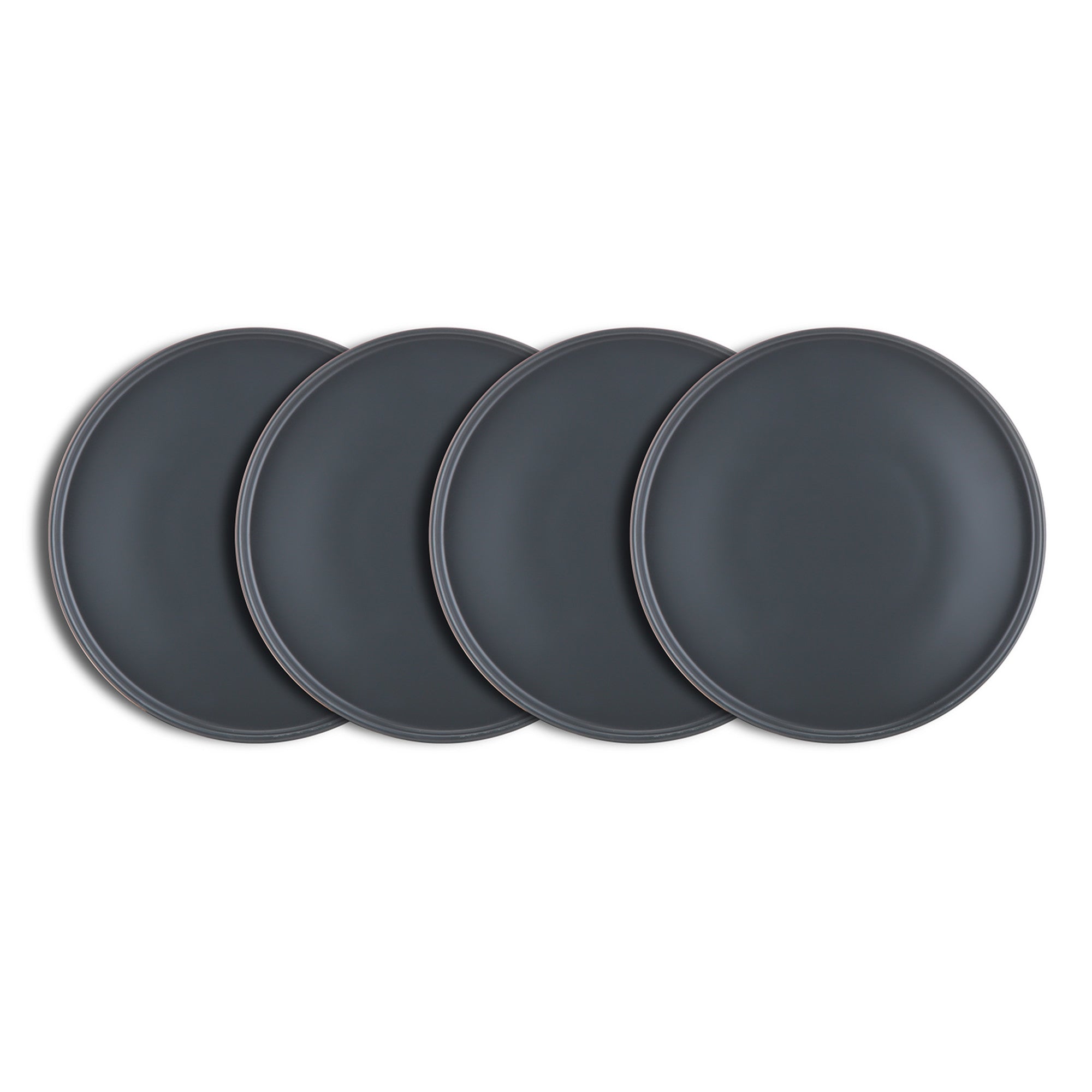 Celina Stoneware Salad Plate - Elegant Gray Ceramic Dish for Appetizers, Desserts & Side Dishes | Perfect for Dinner Parties, Restaurants & Home Dining
