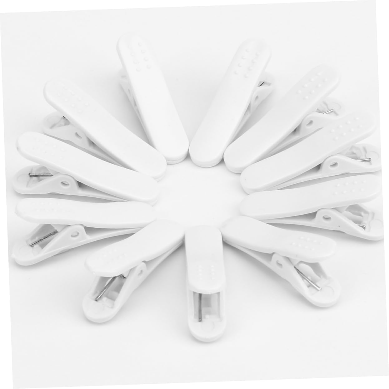 100pcs Alligator Clamp Cable Clips for Headphones, Earphones, MP3 Players & Walkie-Talkies - Secure Wire Management for Sports, Work & Travel Accessories