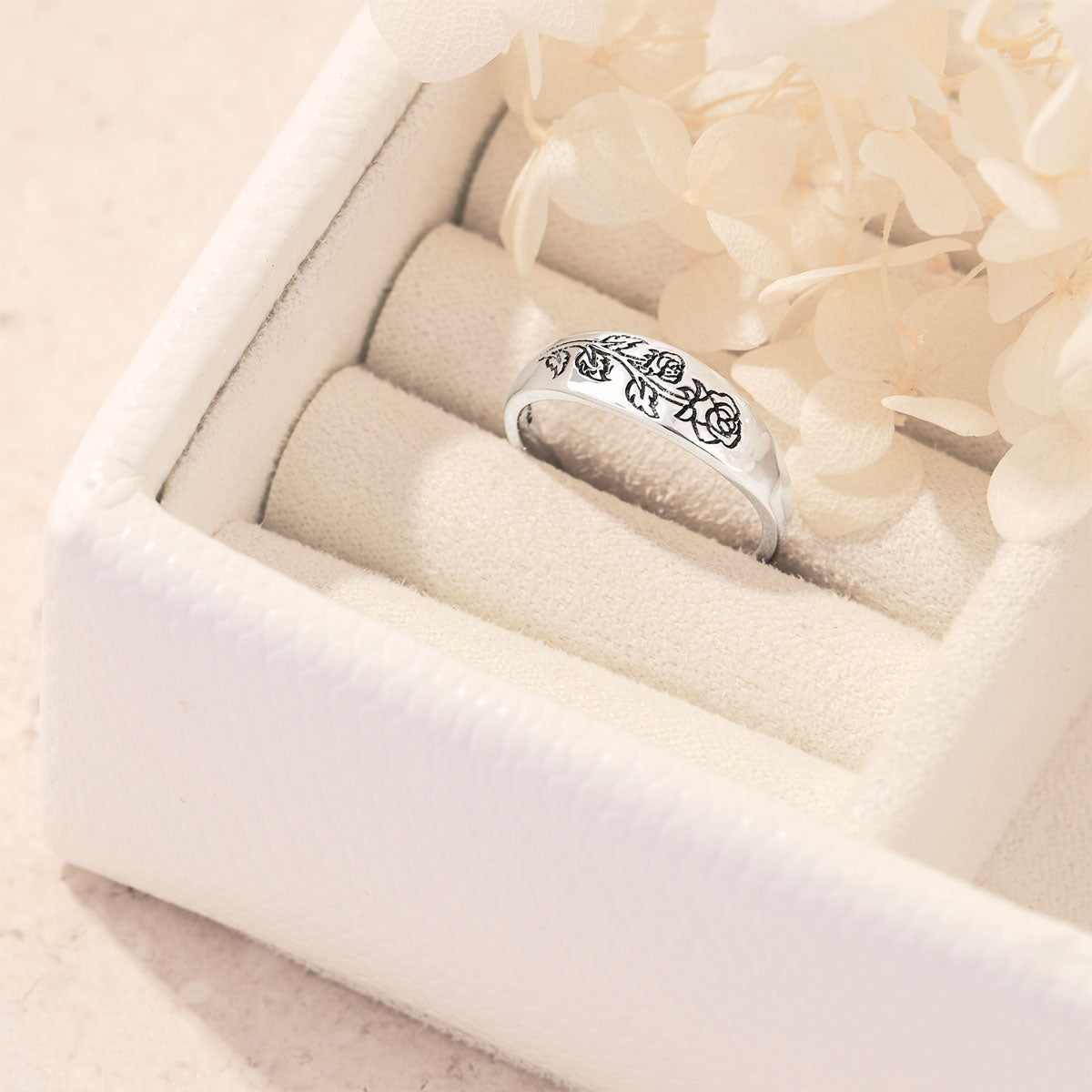 Enchanted Rose Ring - Elegant Gold Plated Floral Jewelry for Women, Perfect for Valentine's Day Gifts, Anniversaries & Romantic Occasions