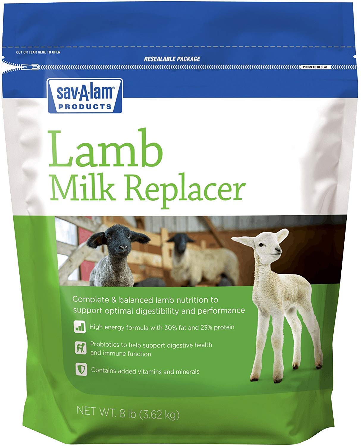 Premium 23% Milk Replacer Powder for Calves & Lambs - High Protein Nutritional Supplement for Baby Farm Animals | Ideal for Feeding, Weaning & Growth Support