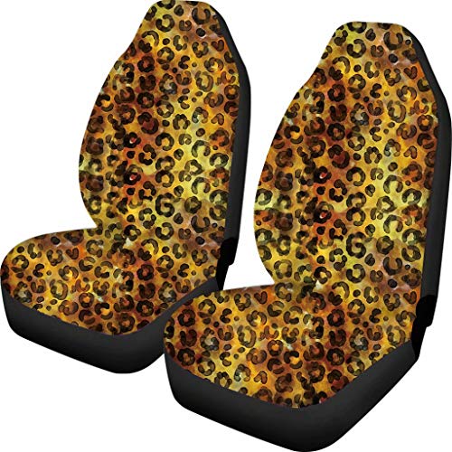 Brown Watercolor Leopard