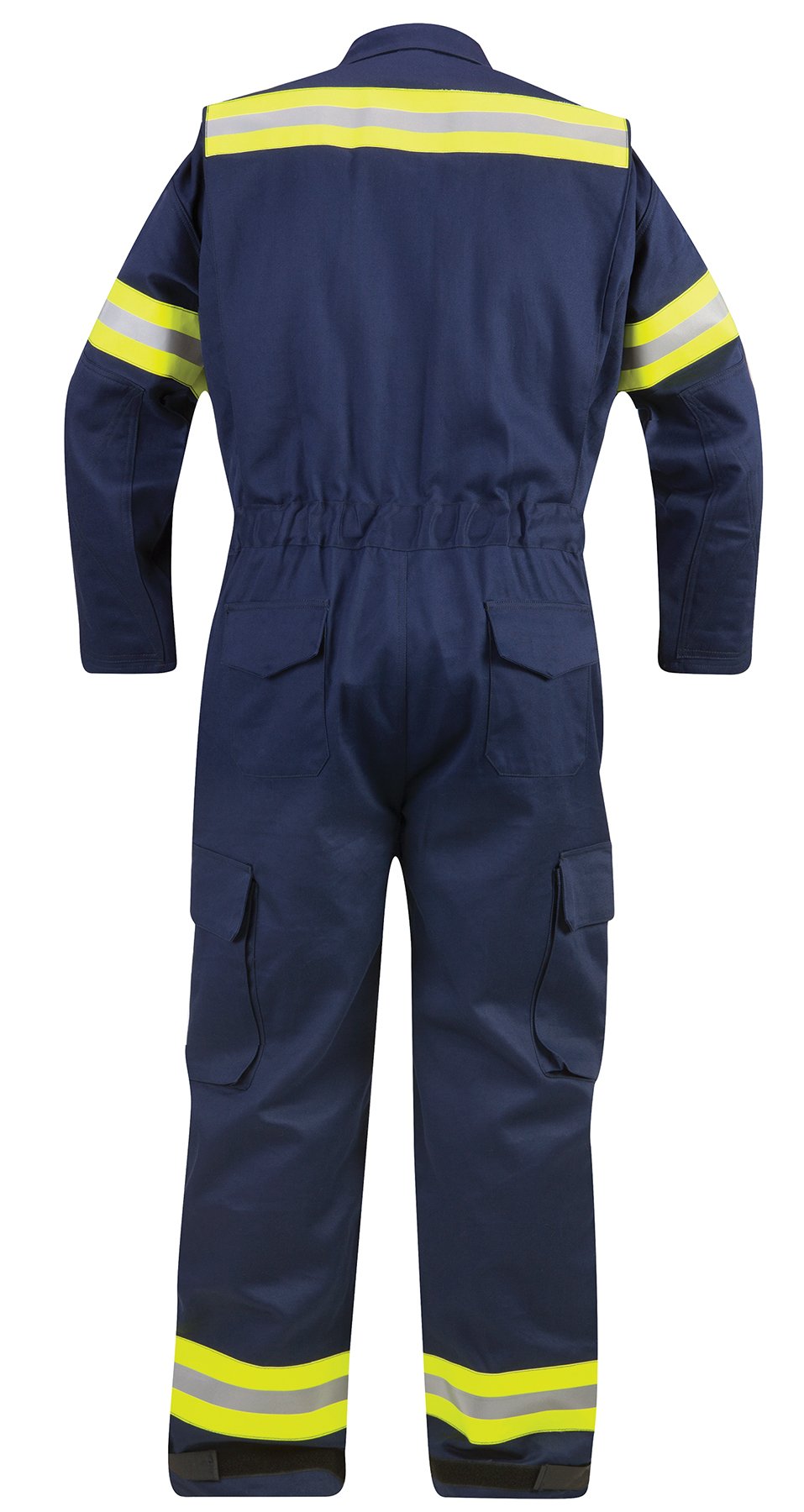 Propper Men's Extrication Suit - Heavy Duty Firefighter Rescue Jumpsuit with Reflective Stripes for Emergency Response & Tactical Operations