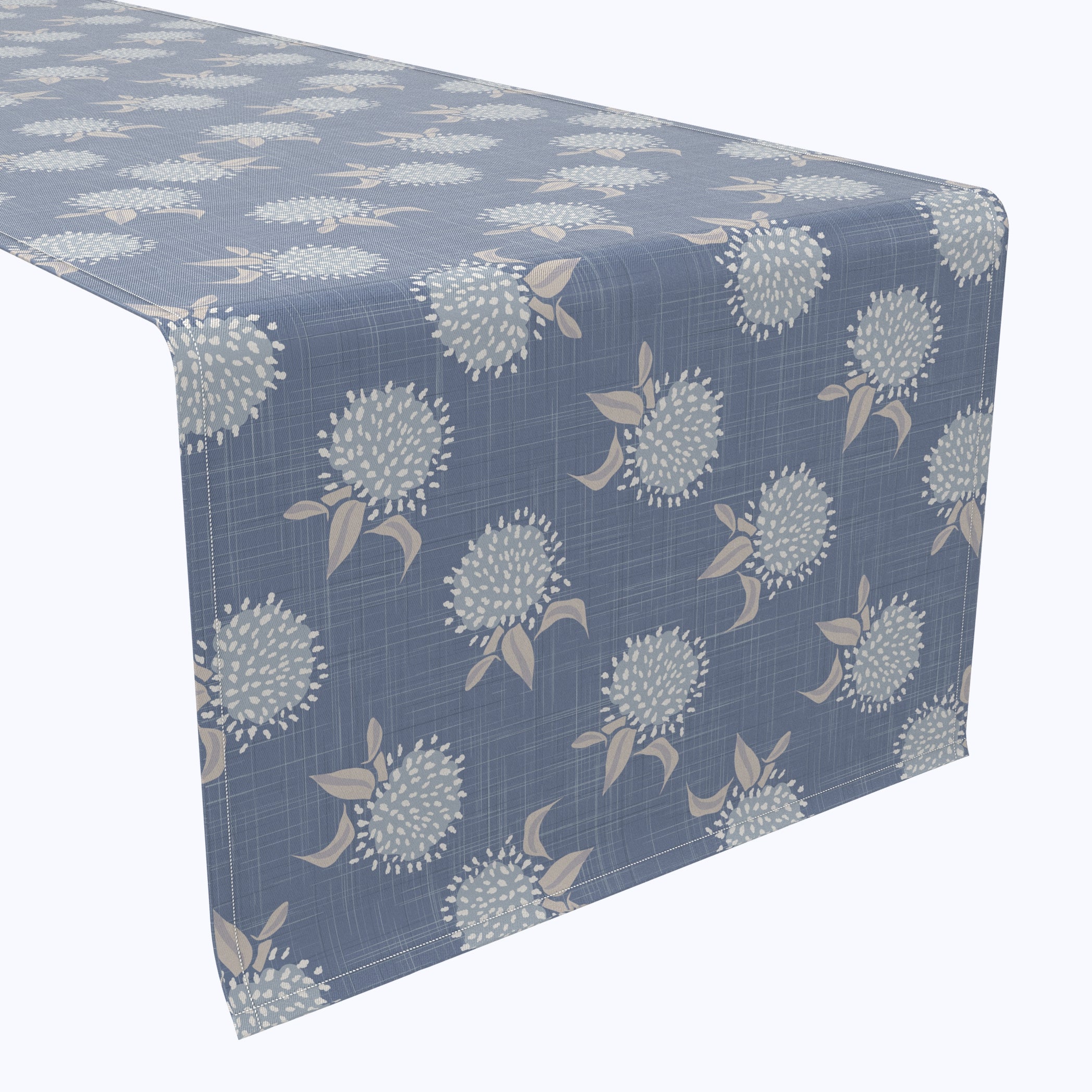 Elegant Country Floral Design Table Runner for Farmhouse Dining Room Decor - Perfect for Weddings, Parties & Holiday Tablescapes