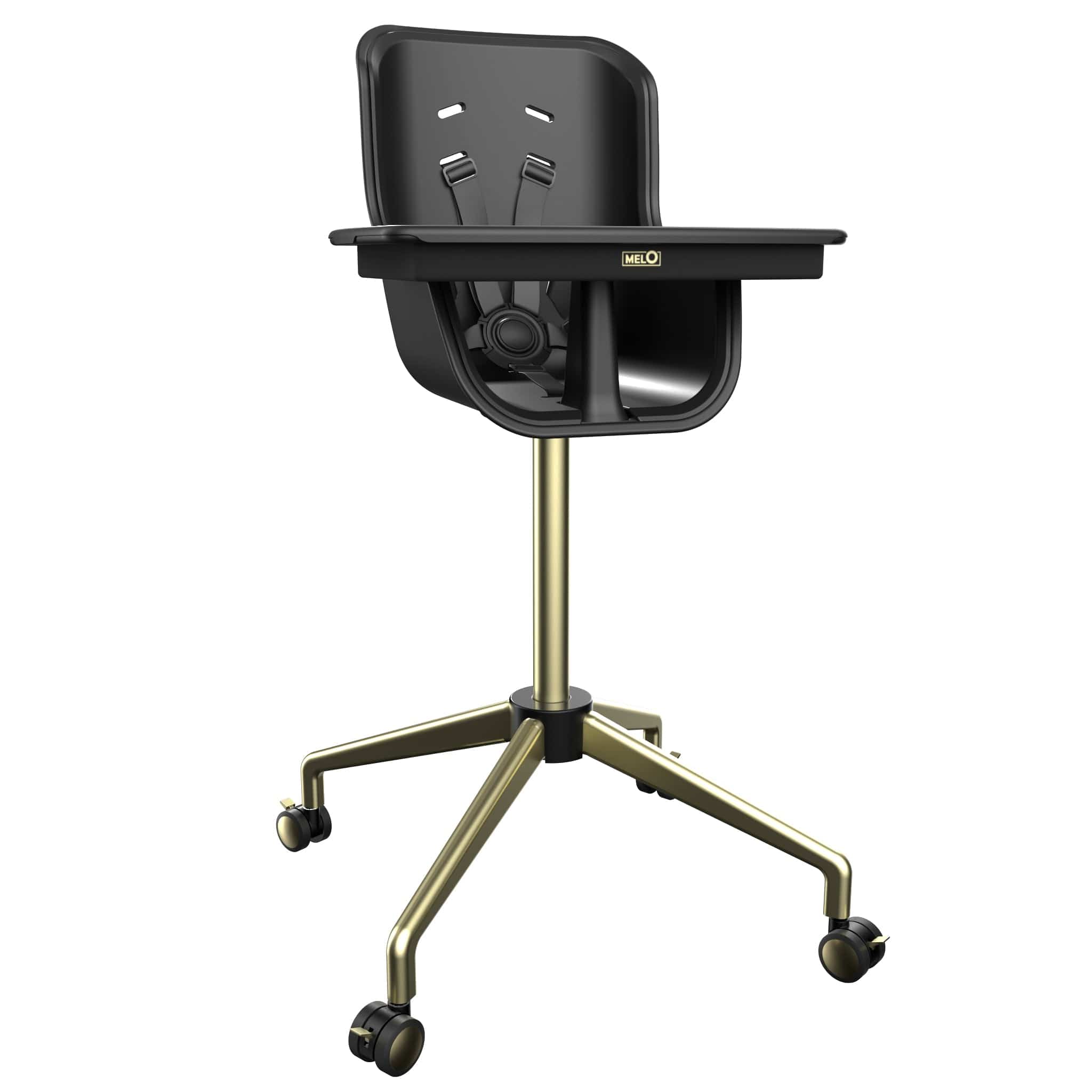Melo Revel+ High Chair for Babies & Toddlers - Adjustable Height, Easy to Clean, Safe & Comfortable Baby Feeding Chair - Perfect for Dining, Snacking & Playtime at Home