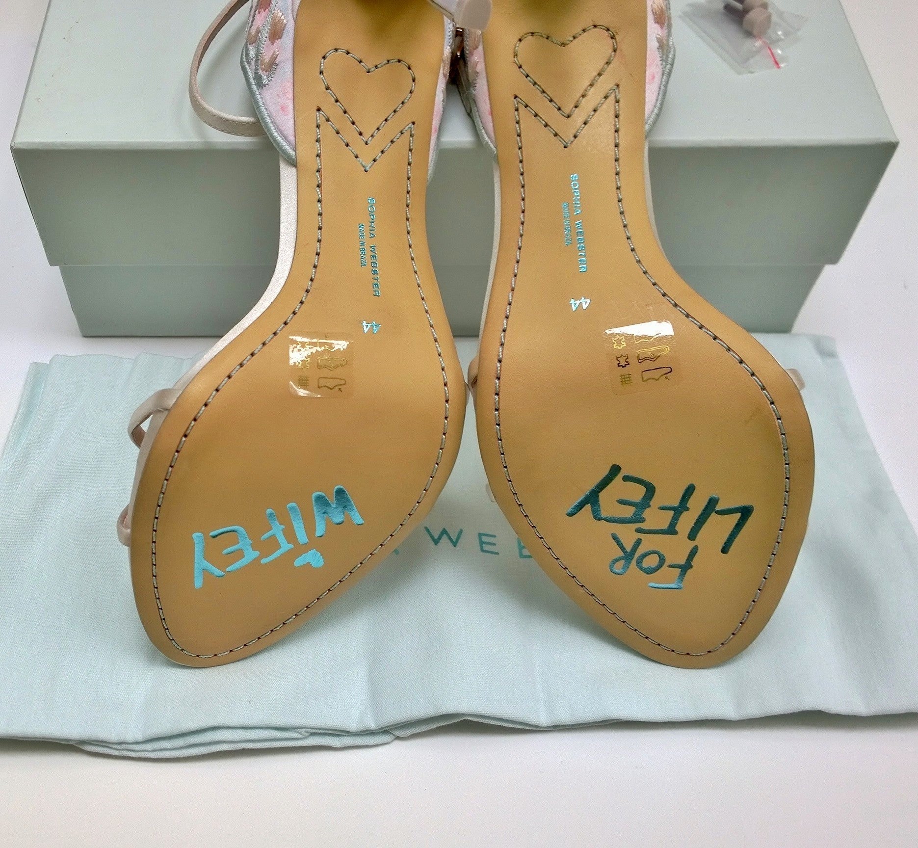 Sophia Webster Chiara Butterfly Sandals - 3 Inch Heels - Brand New in Box - Perfect for Weddings, Parties & Special Occasions