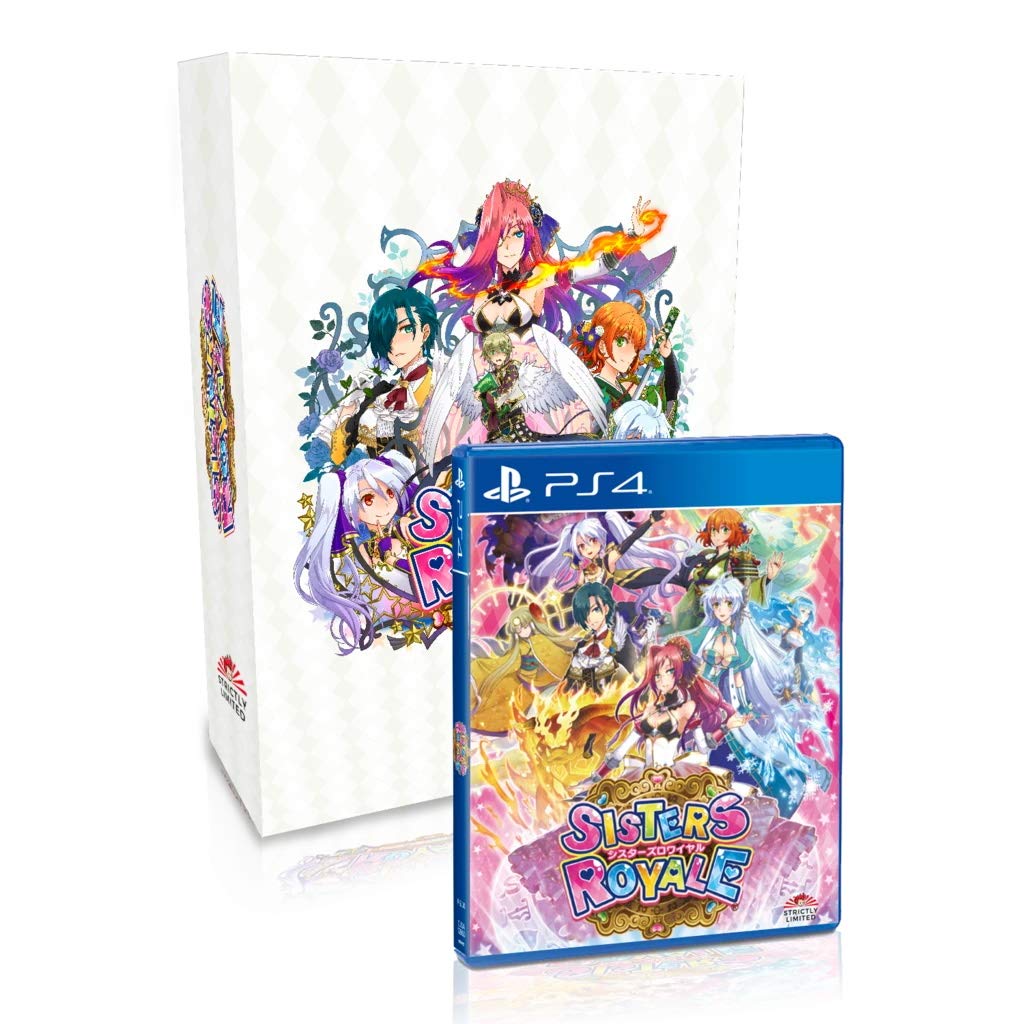 Sisters Royale: Five Sisters Under Fire - Collector's Edition (PS4) | Limited Run Shooter Game | Perfect for Anime Fans & Retro Gaming Enthusiasts