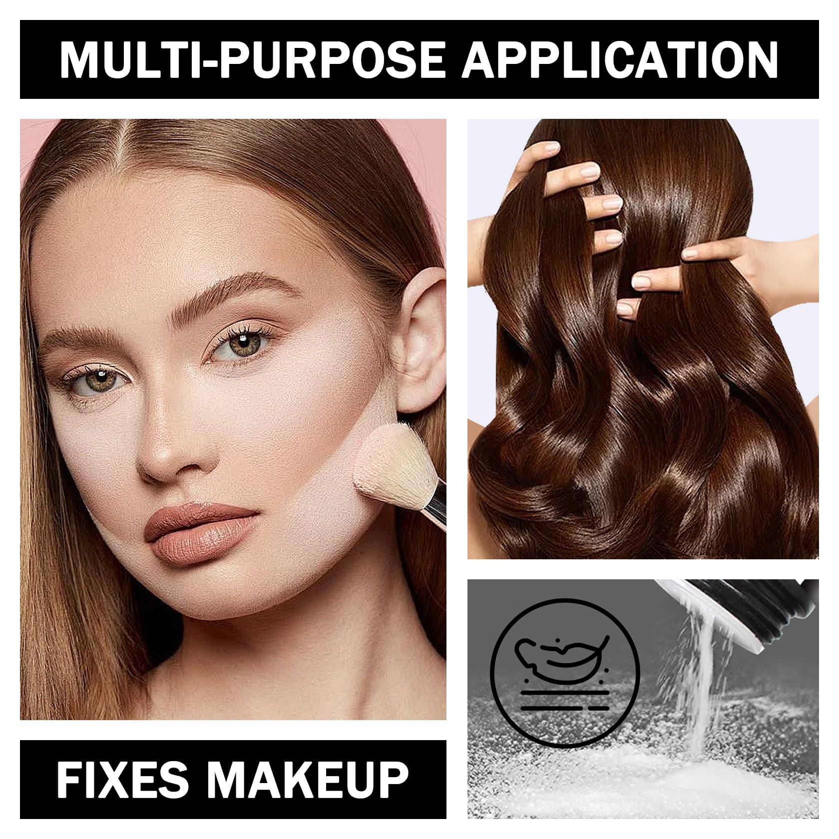 2PCS Hair Styling Powder for Men & Women - Lightweight Non-Greasy Mattifying Texture Powder with Long Lasting Matte Oil Control - Perfect for Volume, Texture & All-Day Styling at Work, Gym or Special Events