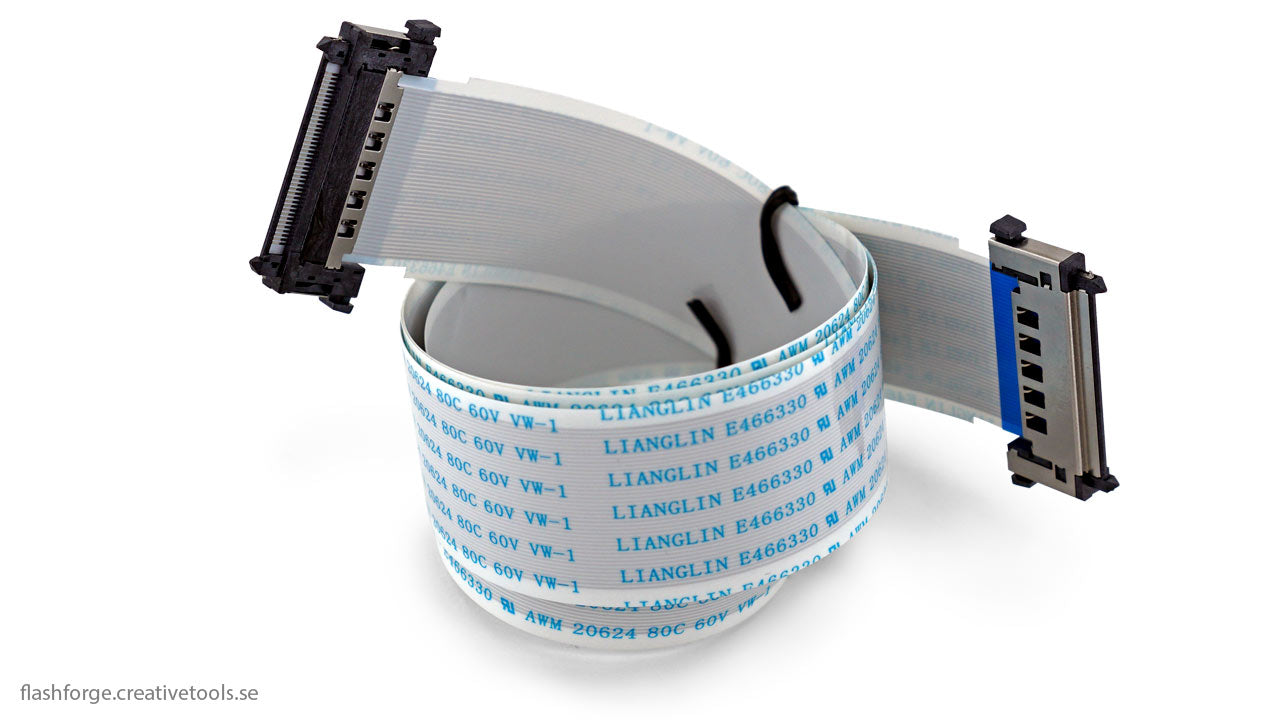 Flashforge Finder & Inventor 2 3D Printer Flat Cable Replacement - High-Quality Flexible Filament for Smooth Printing | Perfect for Home, School & DIY Projects