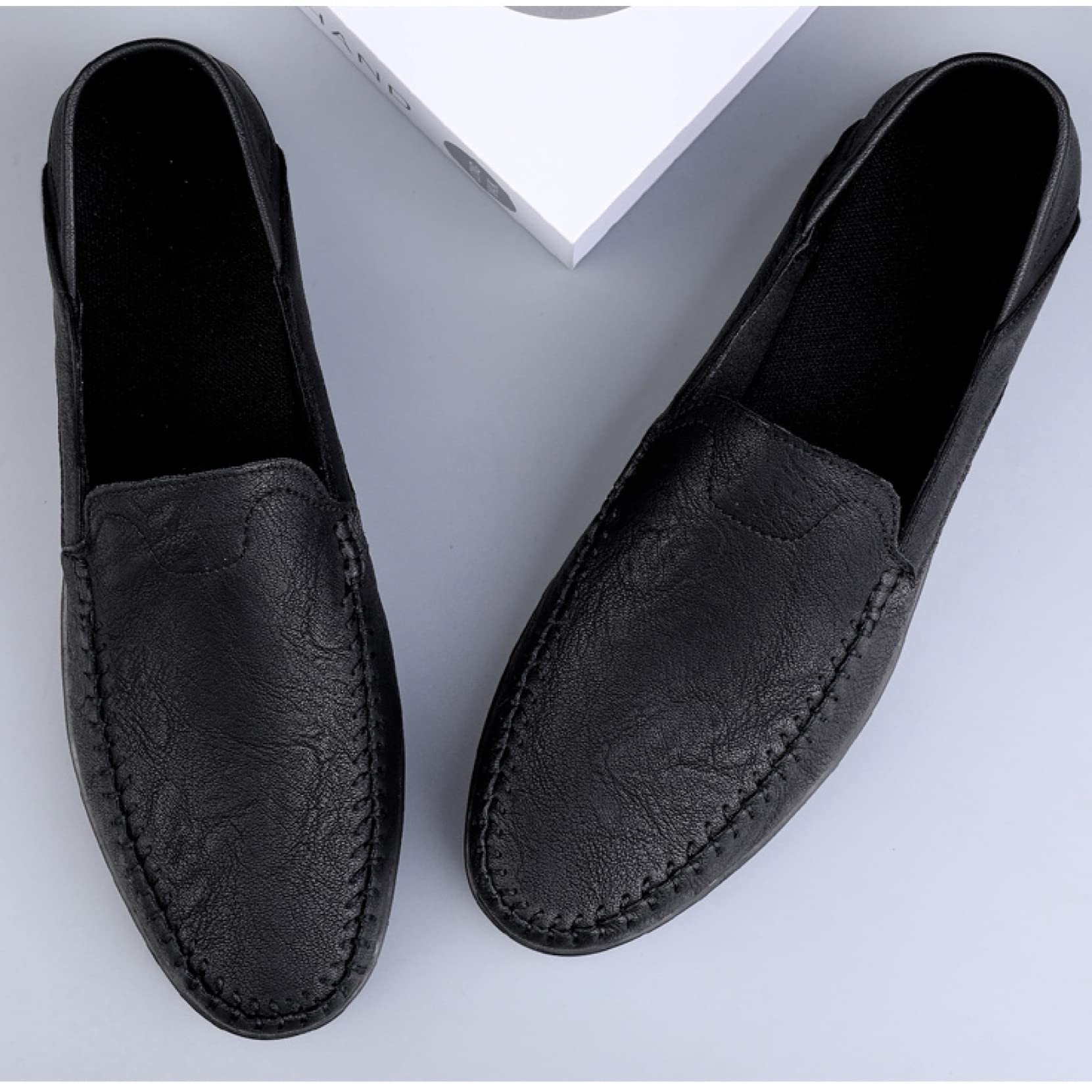 Men's Casual Slip-On Loafers - Lightweight Comfortable Moccasin Boat Shoes for Men | Perfect for Driving, Walking & Everyday Wear