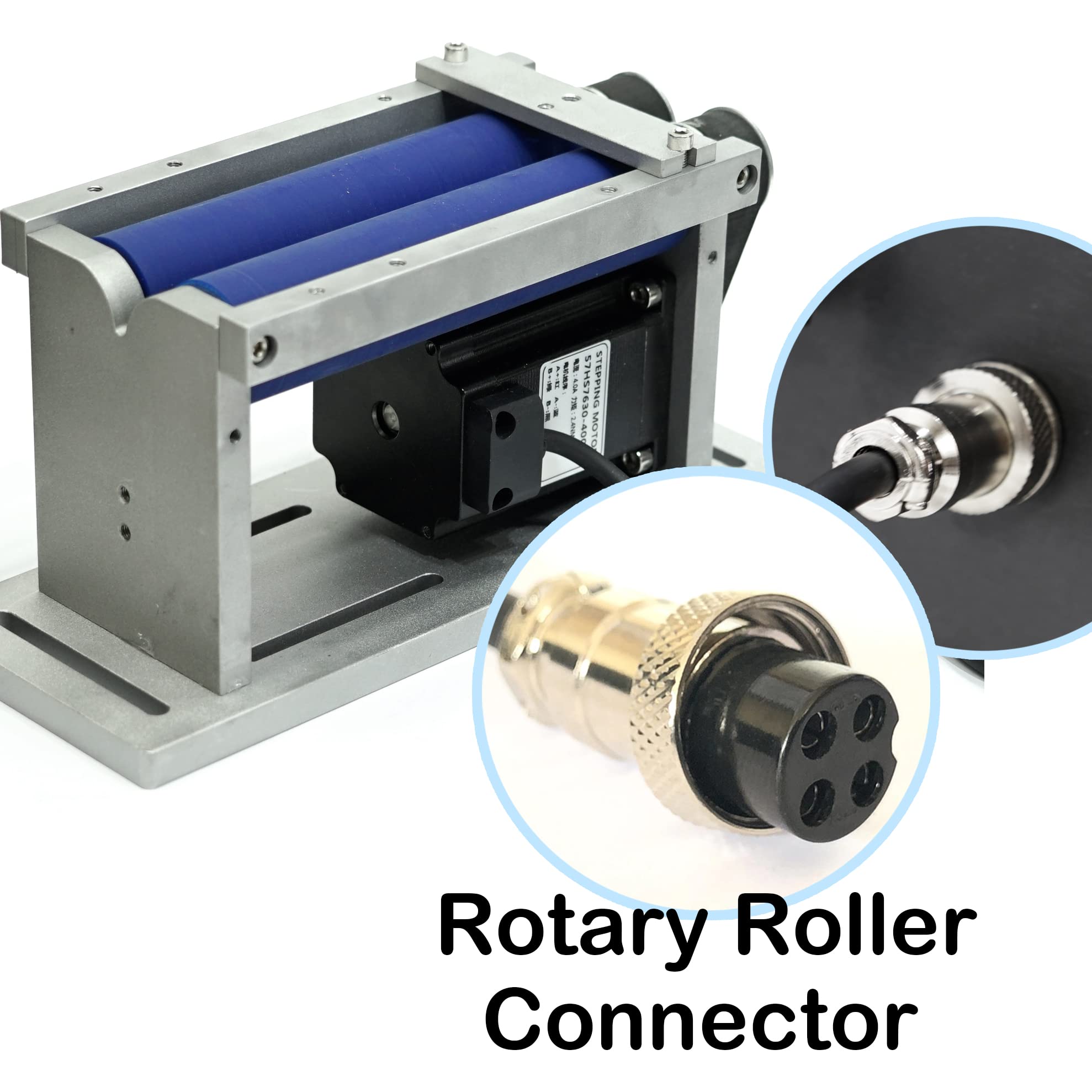 ComMarker Rotary Roller Attachment for Laser Engraver - 6.3