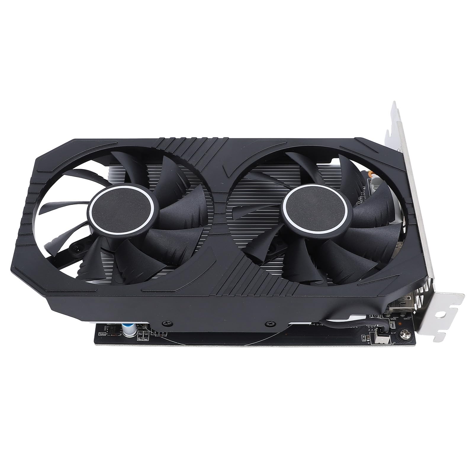 PUSOKEI RX550 4GB GDDR5 128bit Gaming Graphics Card - 1183/6000MHz PCIe 3.0, Dual Fan Cooling, HDMI/DVI/VGA Output - Perfect for PC Gaming, Video Editing & 4K Streaming