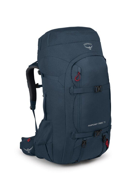 Osprey Farpoint Trek 75 Travel Backpack - Lightweight Hiking Pack for Men & Women - Perfect for Camping, Backpacking & International Travel