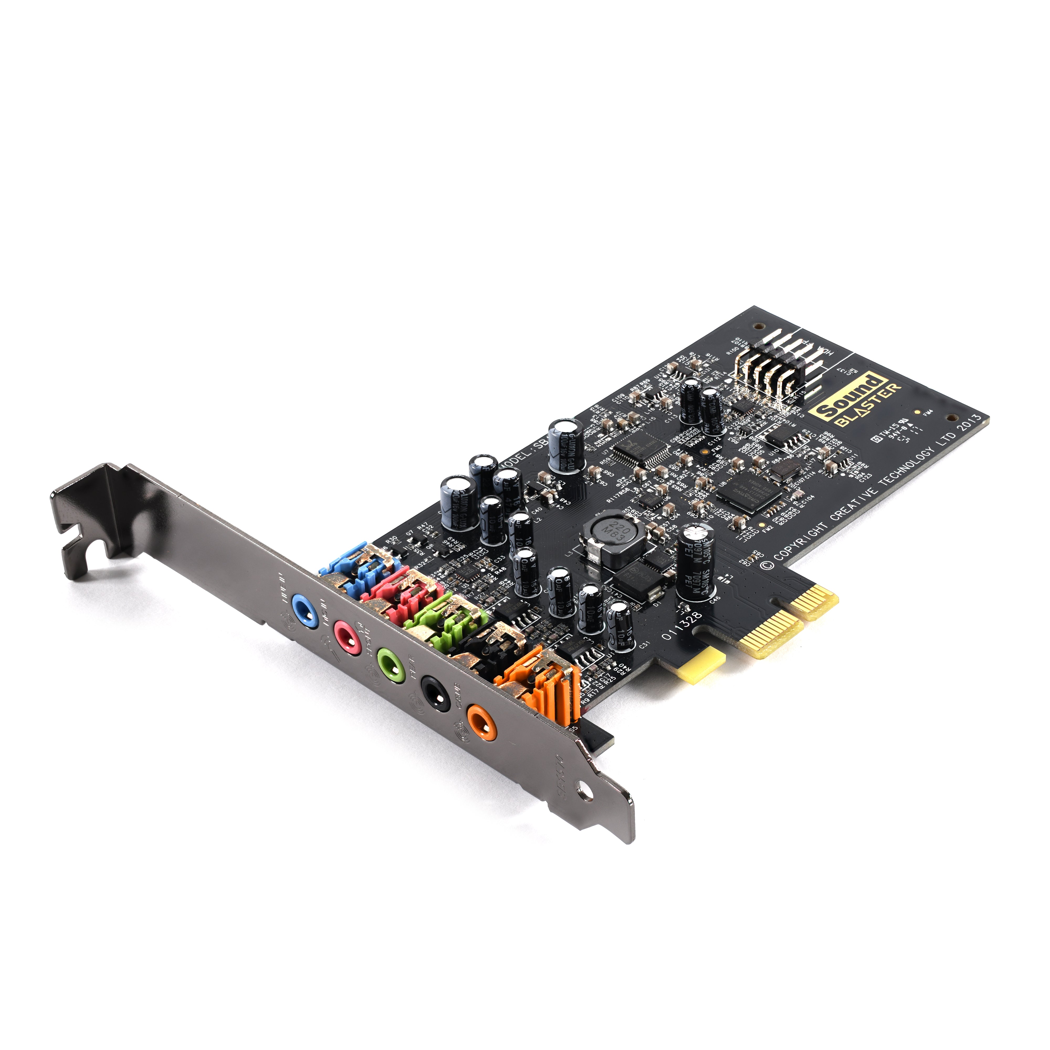 Creative Sound Blaster Audigy FX 5.1 PCIe Sound Card with SBX Pro Studio & 600W Amp | 106dB SNR, 24-bit Audio for Gaming, Streaming & Home Theater PC Setup