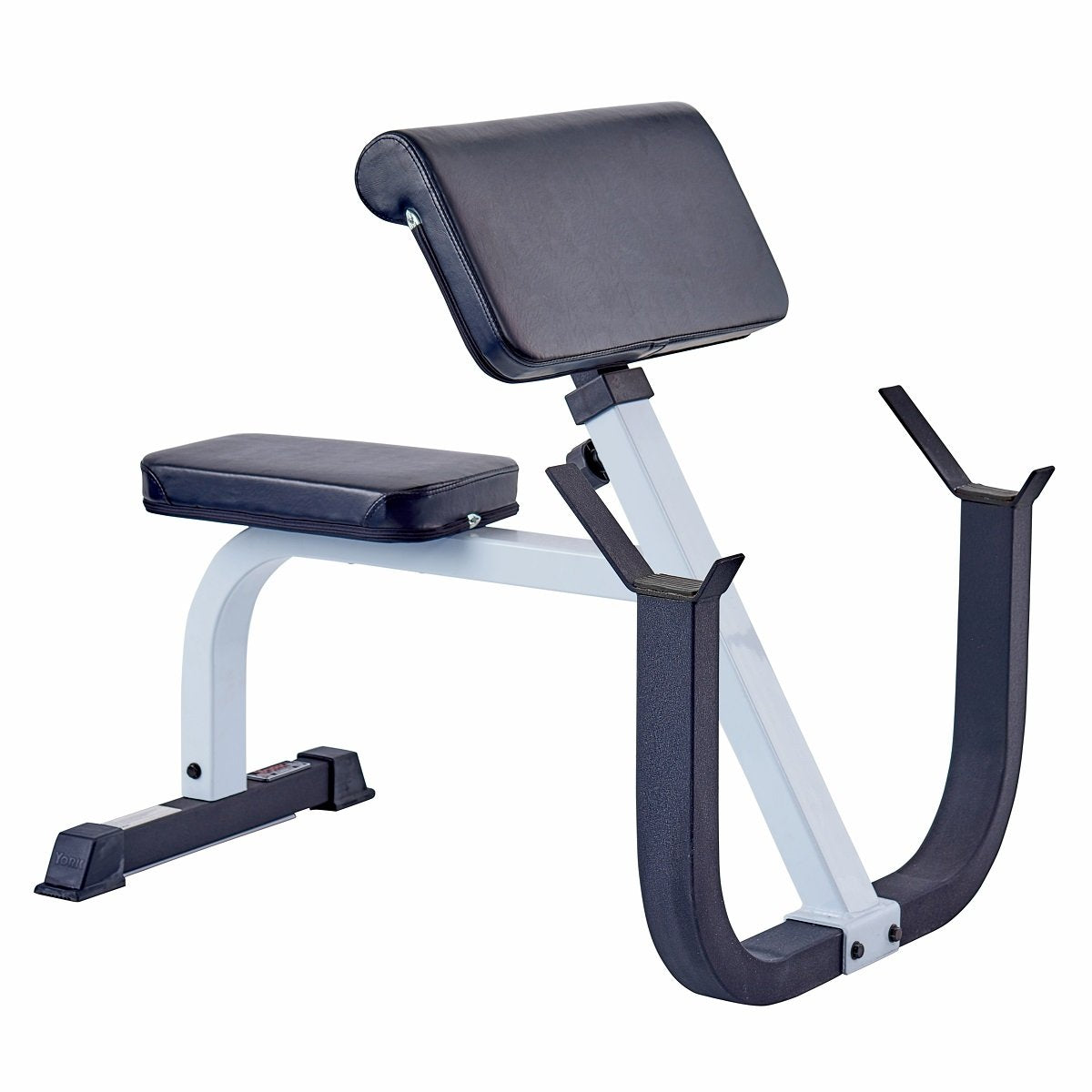 York FTS Preacher Curl Bench - Adjustable Arm Workout Equipment for Biceps & Triceps Training | Perfect for Home Gym & Strength Training