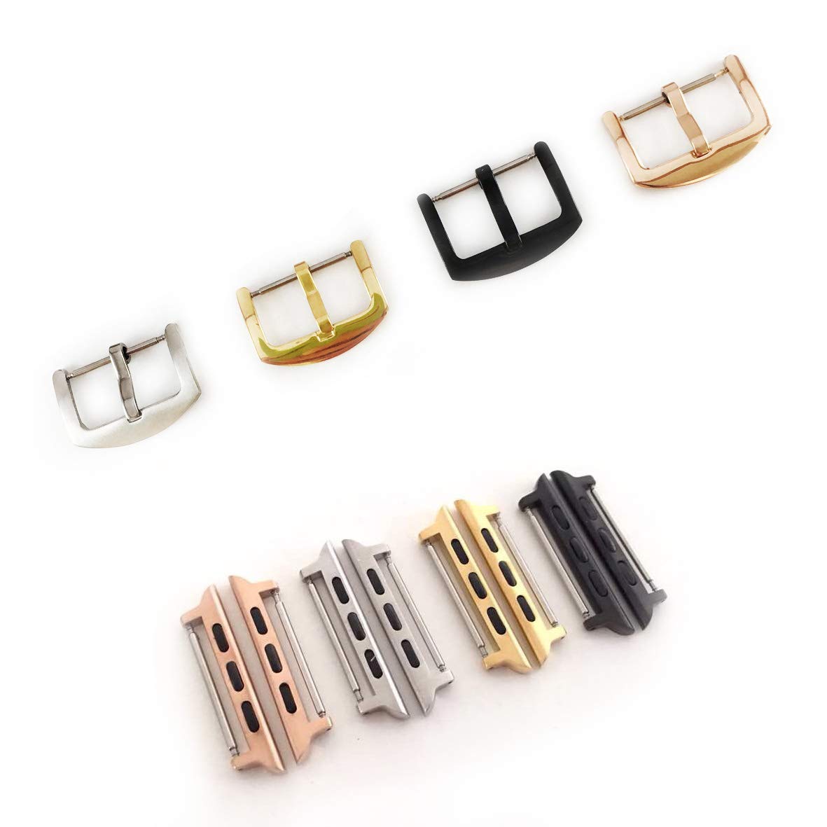 Premium Apple Watch Bands for Series 1/2/3/4/5 - 38mm 40mm 42mm 44mm Sizes - Handmade Genuine Leather Strap - Perfect for Workouts, Business & Casual Wear