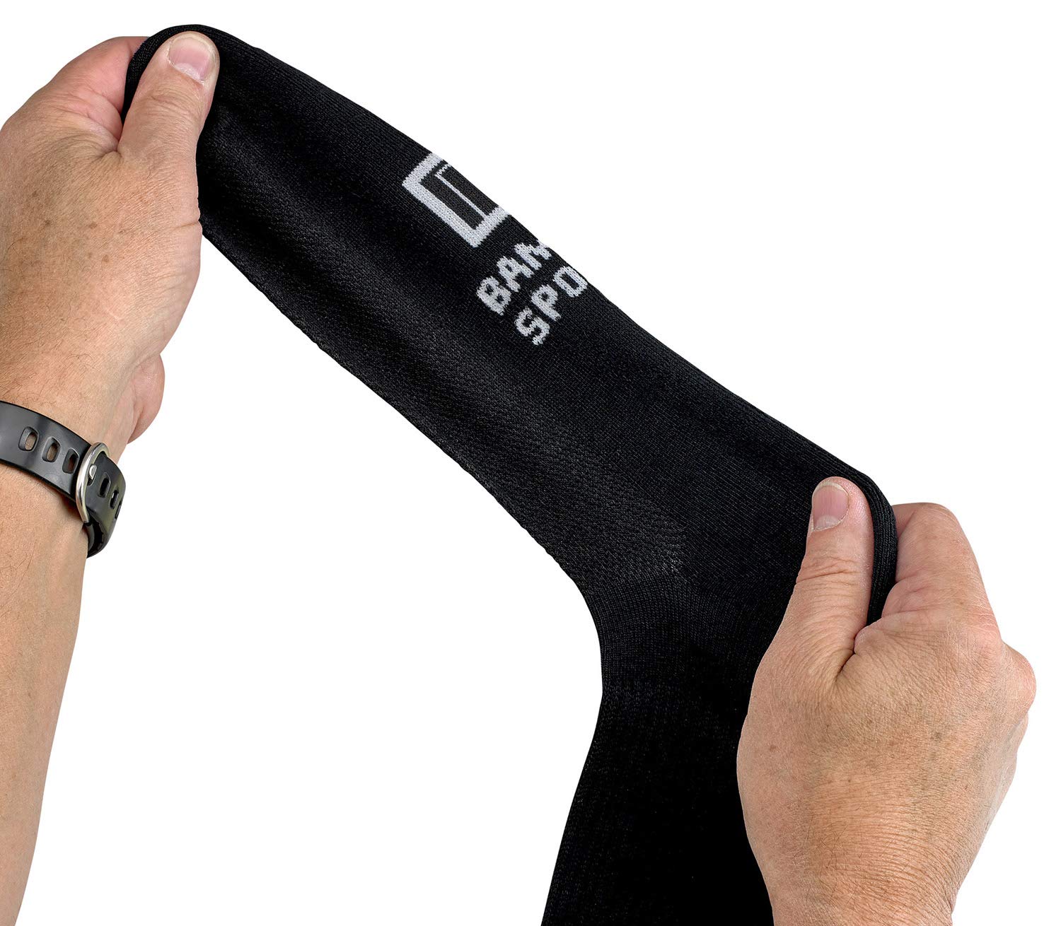 Men's Crew Socks - Comfortable Odor Eliminating & Moisture Wicking Athletic Socks for Running, Hiking & Everyday Wear