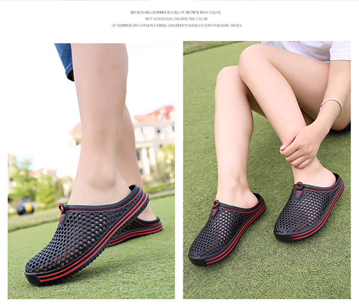**Breathable Non-Slip Unisex Sandals for Men & Women – Quick-Dry Lightweight Beach & Garden Slippers – Indoor/Outdoor Comfort for Couples, Bathroom, Pool & Travel**