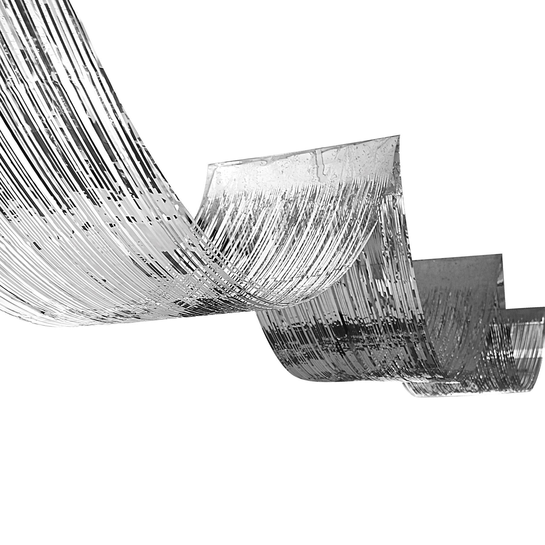 12 Pack Beistle 1 Ply Metallic Fringe Ceiling Curtains - Silver Party Decorations for Weddings, Birthdays & Special Events
