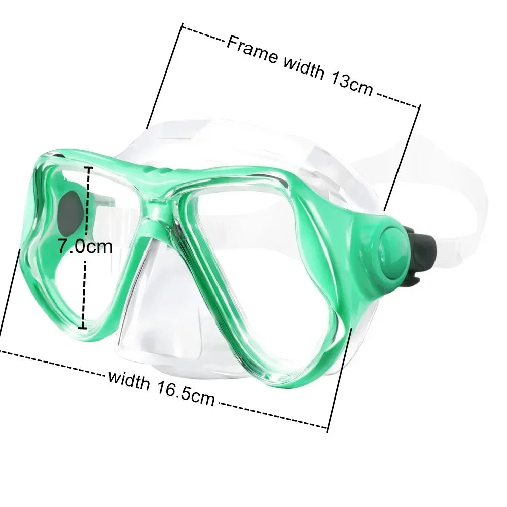 Aleefa Women's Swim Goggles - Anti-Fog Silicone Frame & Tempered Resin Lens for Swimming, Snorkeling, and Water Sports (Model 66202) - Perfect for Pool, Beach, and Outdoor Water Activities