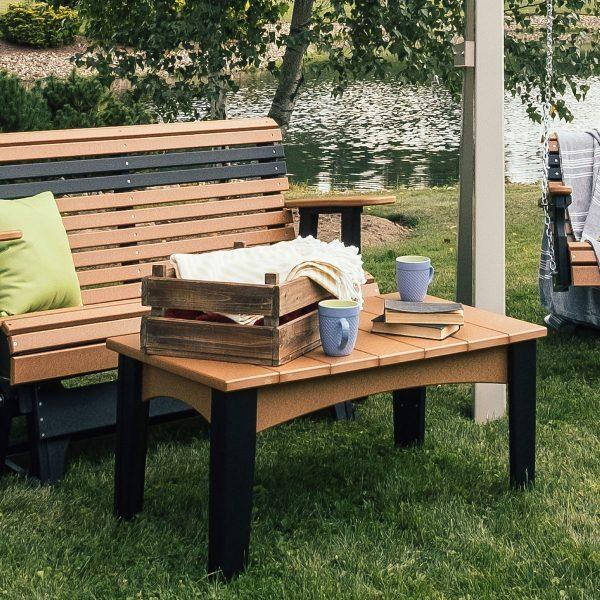 Modern Wooden Island Coffee Table - Stylish & Functional Centerpiece for Living Room, Lounge, or Office - Perfect for Coffee, Books, and Decor
