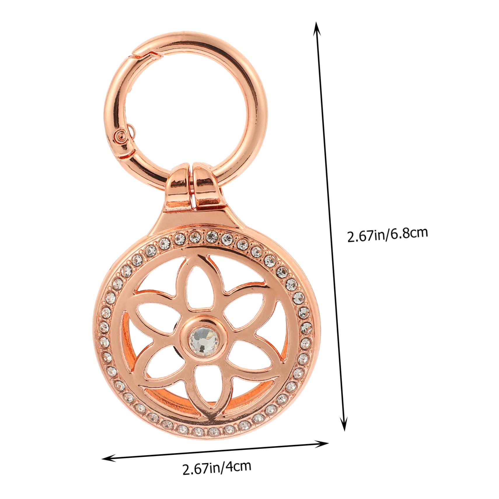 OSALADI Metal Key Holder for Car Keys & Gadgets - Durable Protective Keychain Case for Home, Office, and Travel Accessories Organization