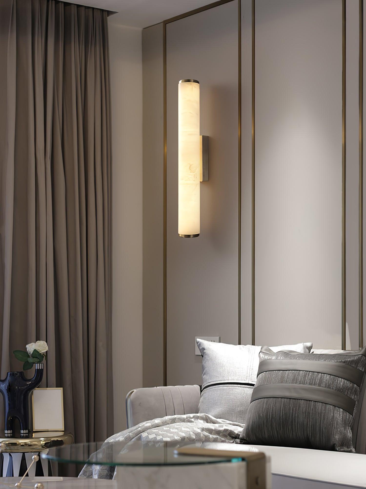 Callisto Modern Wall Lamp - Sleek LED Sconce Light for Bedroom, Living Room & Hallway - Energy Efficient Indoor Lighting Fixture (Black)