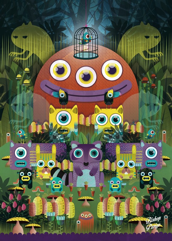 Picturesque Creature - Unique Handmade Art Decor for Home & Office - Perfect for Gifts, Wall Art, and Themed Parties