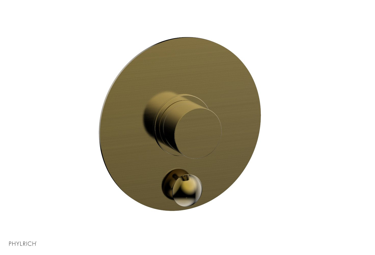 BASIC II Pressure Balance Shower Plate with Diverter and Handle Trim Set 4 197 - Perfect for Bathroom Renovation & Modern Home Upgrade