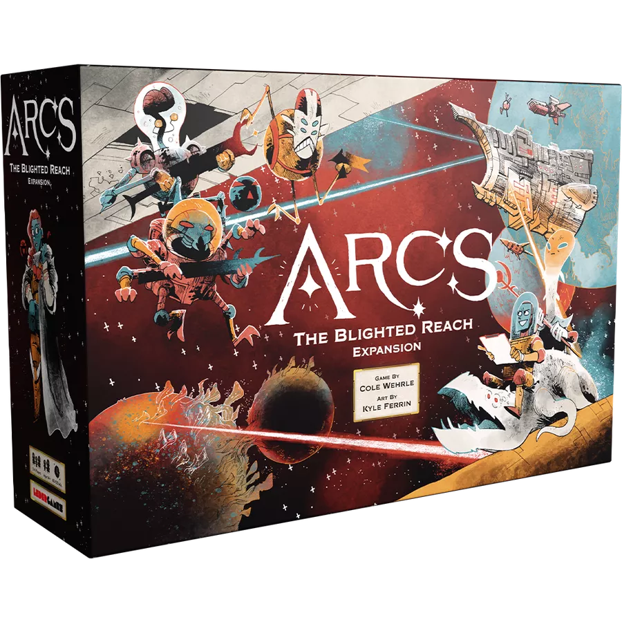 ARCS: The Blighted Reach Campaign Expansion - Epic Fantasy Board Game Adventure for D&D and RPG Enthusiasts | Perfect for Game Nights and Roleplaying Sessions