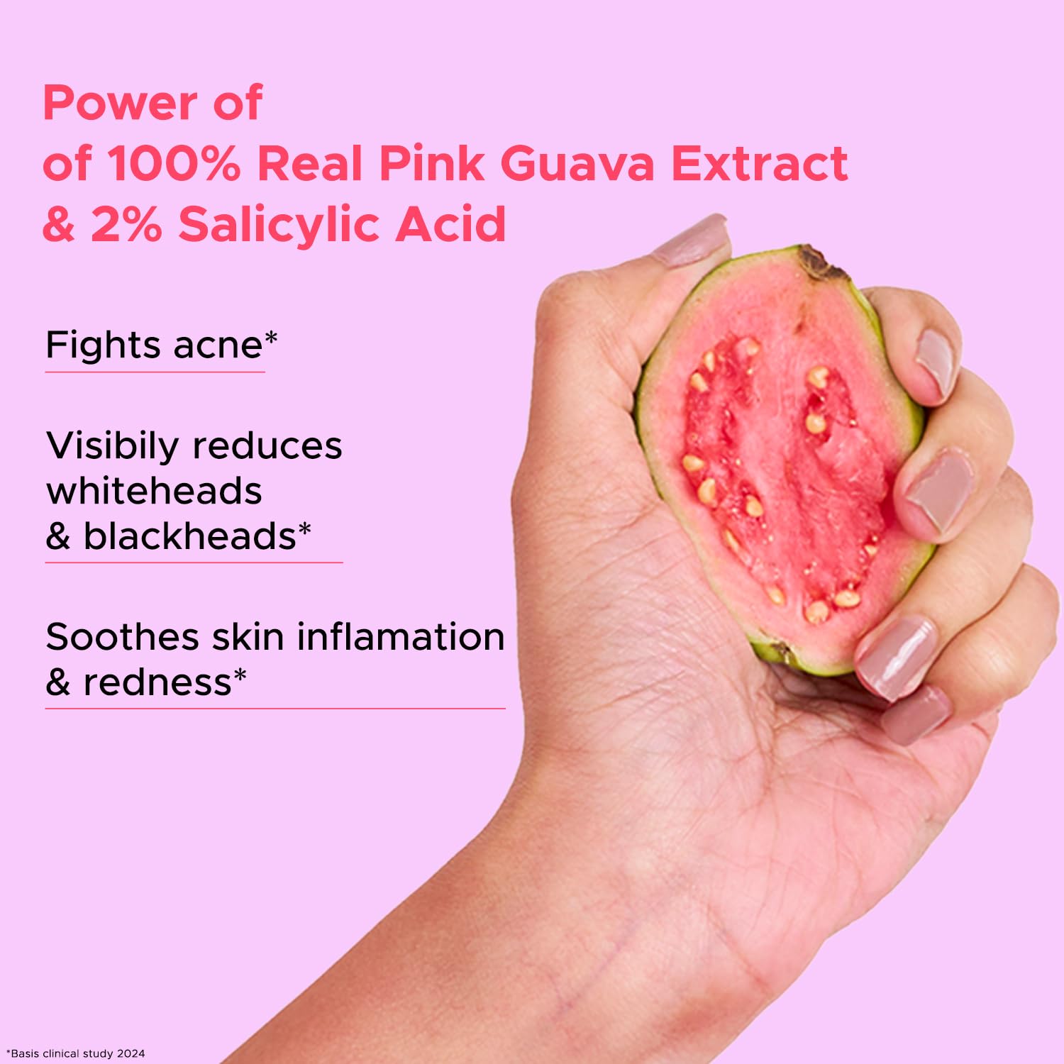 PureSense 2% Salicylic Acid BHA Face Serum with Guava Extract - Oil Control & Acne Treatment for Oily & Acne-Prone Skin - Men & Women - 10ml - Perfect for Daily Skincare Routine & Blemish Prevention