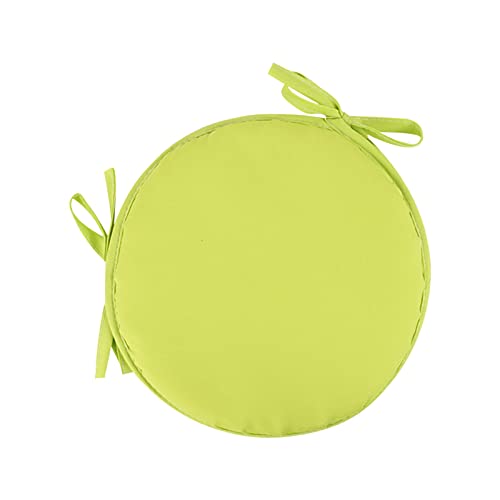 Round Garden Chair Pads - 30x30cm Mint Green Outdoor Seat Cushion for Patio, Bistro, Dining Room, Bench & Computer Chair - Waterproof & Comfortable for Home, Cafe, Office Use