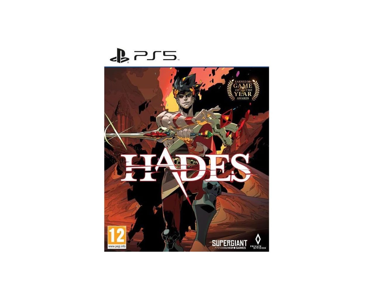 Hades PS5 Game - Action RPG for PlayStation 5 | Epic Greek Mythology Adventure | Perfect for Single Player Gaming & Story-Driven Experiences