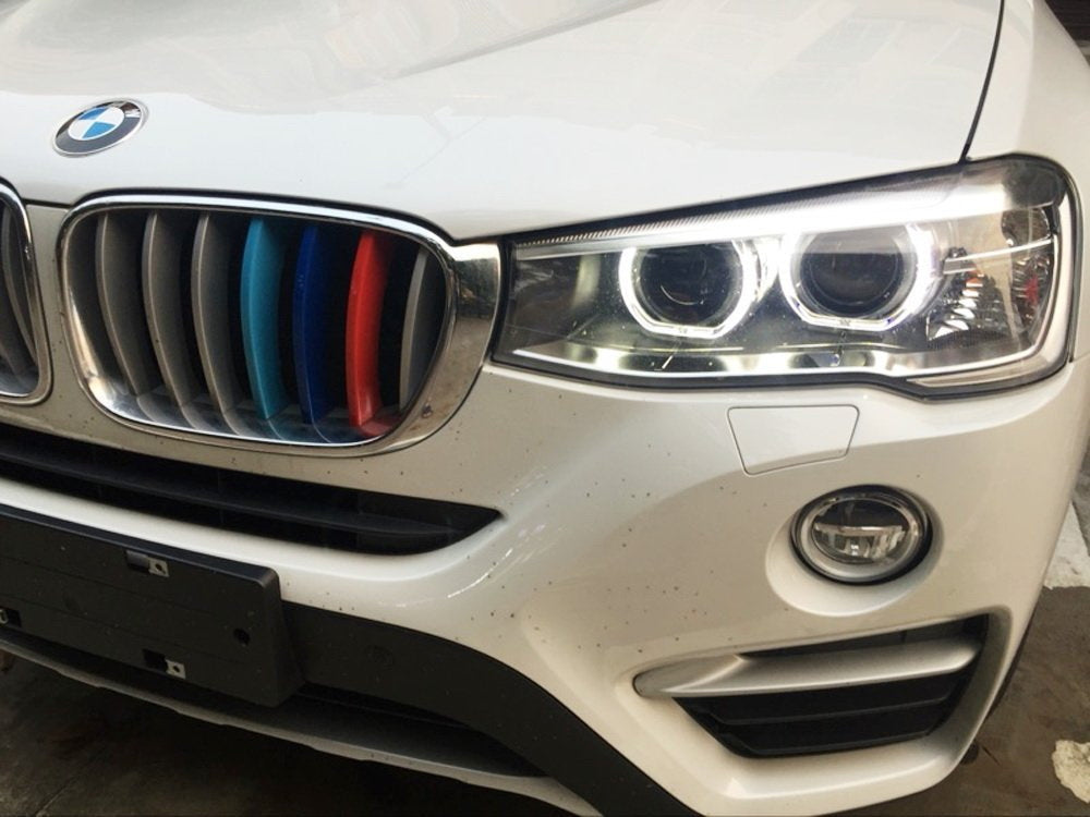 BMW F25 X3 F26 X4 Exact Fit ///M Color Grille Insert Trims - Kidney Grill Upgrade for Enhanced Style & Performance | Perfect for Car Enthusiasts & Custom Builds