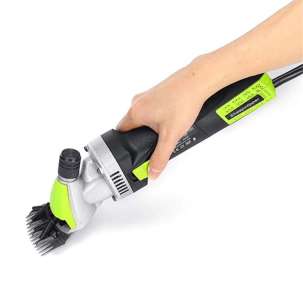 850W Professional Electric Sheep Shears - 6 Speed Adjustable Animal Clippers for Livestock Grooming, Wool Shearing & Fur Trimming - Perfect for Sheep, Goats, Alpacas & Farm Animals