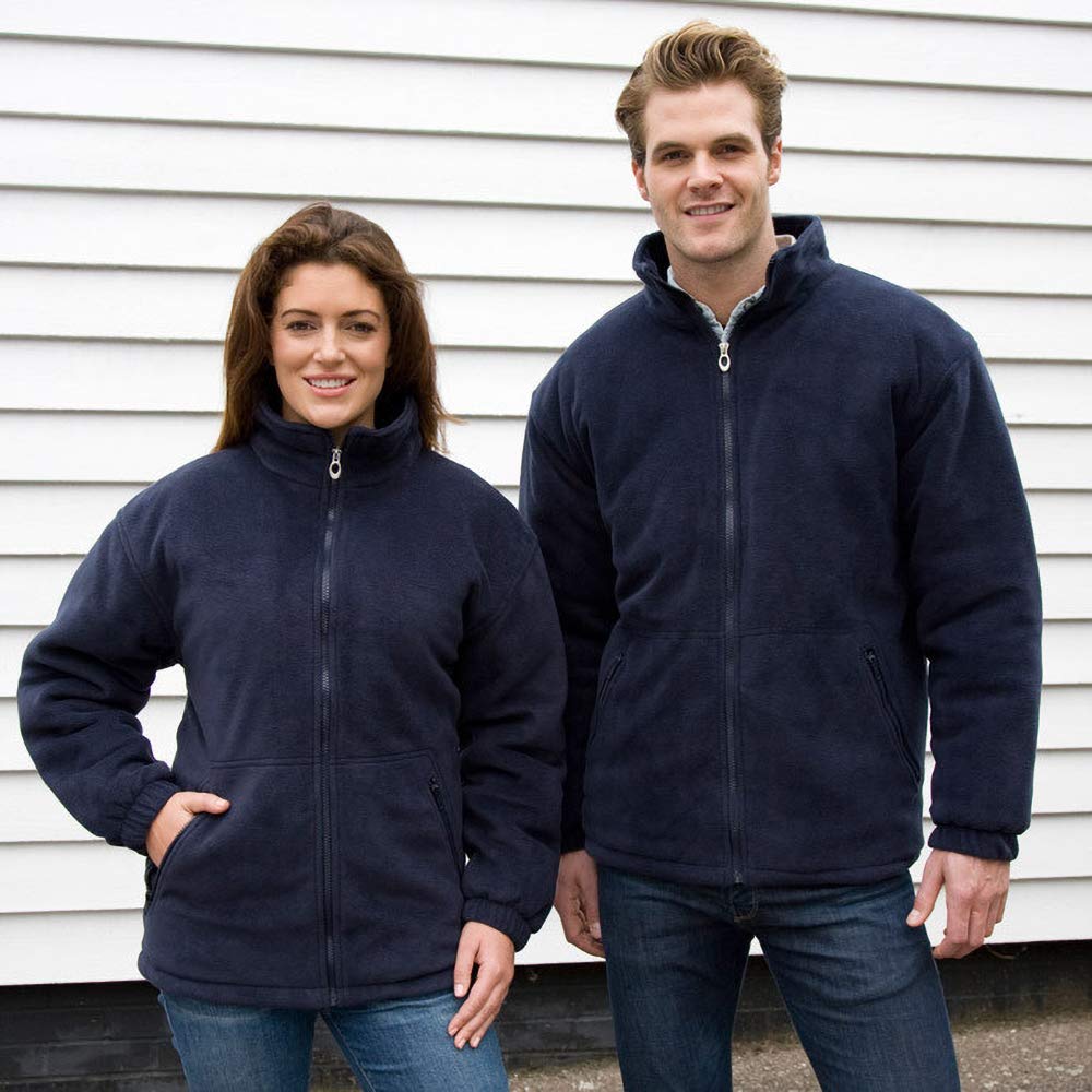 Men's Core Polartherm Fleece Jacket - Lightweight Warm Winter Coat for Outdoor Hiking, Camping & Casual Wear