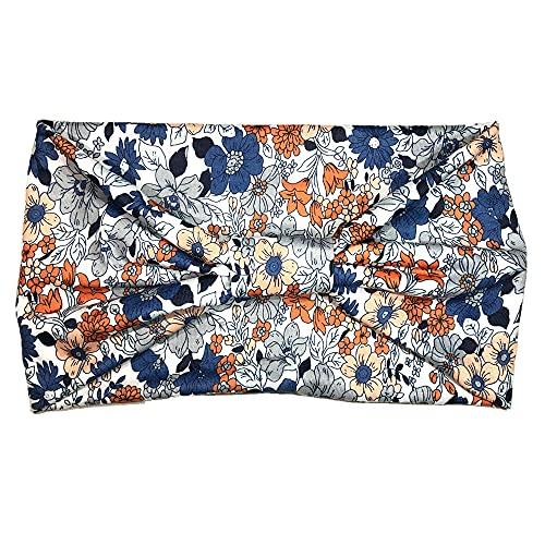 Non-Slip Yoga Headbands for Women - 5 Pack Stretchy Hair Accessories for Workouts, Running & Fitness - Cute & Comfortable Head Wraps for Active Lifestyles