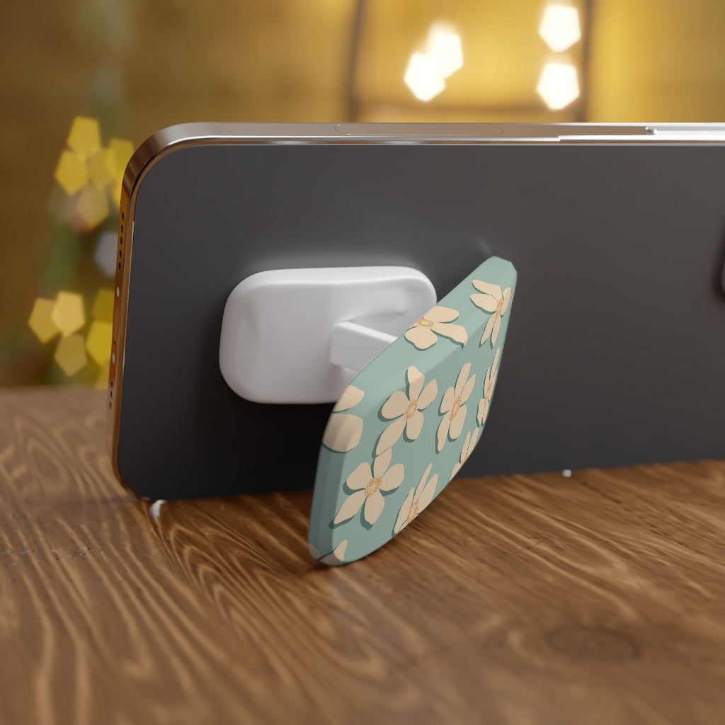 Retro Pua Kala Phone Grip - Non-Slip Cell Phone Holder with Adhesive for iPhone, Samsung & Smartphones - Perfect for Commuting, Travel & Hands-Free Use