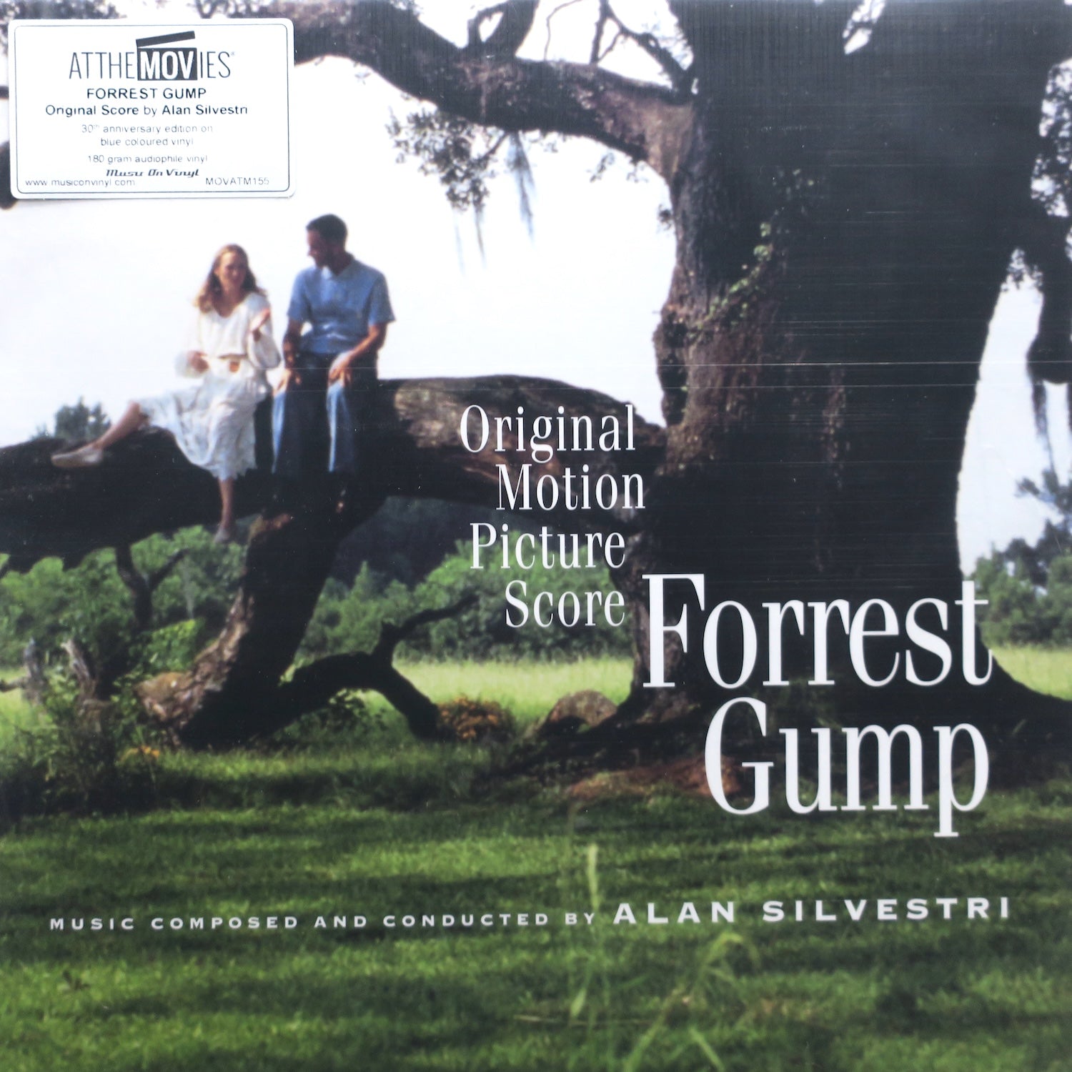 Forrest Gump Original Motion Picture Soundtrack by Alan Silvestri - Limited Edition 180g Blue Vinyl LP - Perfect for Movie Night & Vinyl Collectors
