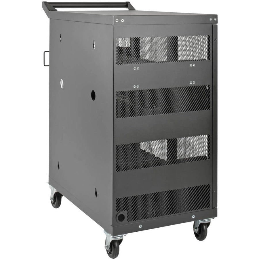 Tripp Lite 32-Port USB Charging Station Cart for Schools & Offices - Mobile Device Charging Solution for iPads, Tablets, Laptops and Phones