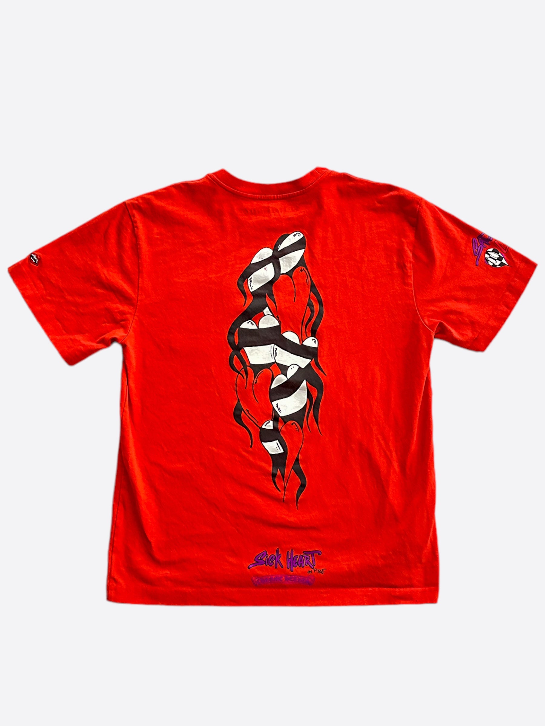 Chrome Hearts Matty Boy Red Spark T-Shirt for Men - Stylish Graphic Tee for Casual Wear & Street Fashion