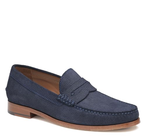 Navy English Suede