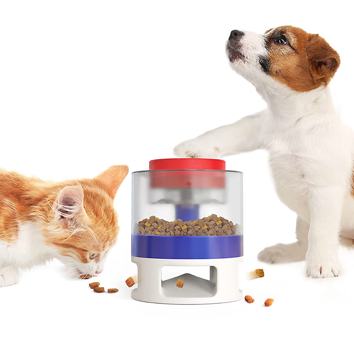 PARATO Interactive Dog Puzzle Toys - Automatic Dog Feeder & Food Dispenser for IQ Training & Mental Stimulation - Slow Feeder for Small, Medium & Large Dogs - Perfect for Boredom Relief & Mealtime Enrichment