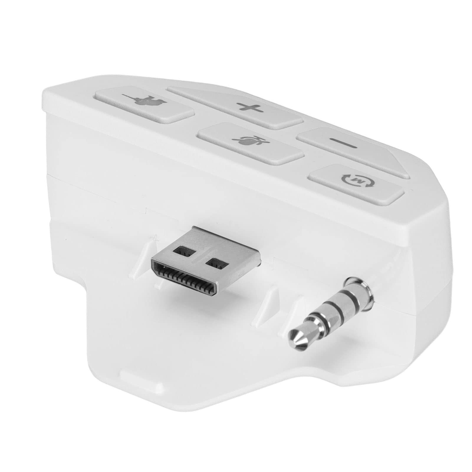 Pyhodi Stereo Headset Adapter for One Controller - Lossless Audio Quality, Microphone Adapter & Headphone Converter with Detection Mode & EQ Balance Adjustment | Perfect for Gaming, Streaming & Voice Chat