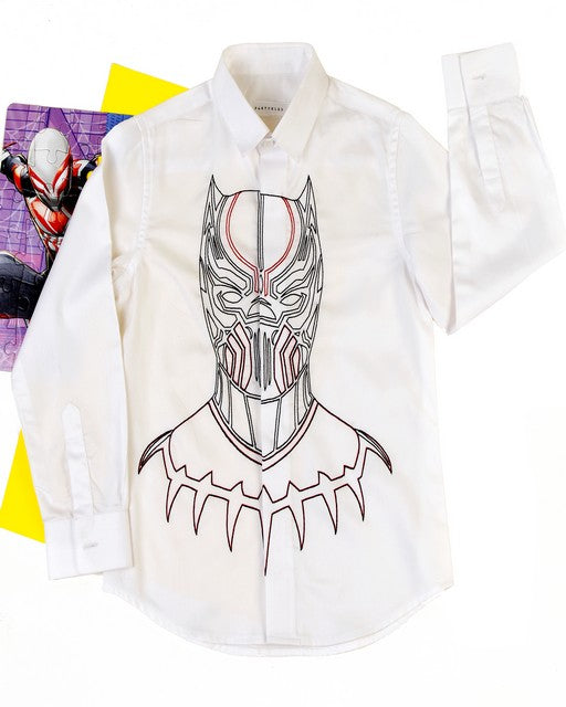 **Black Panther T-Shirt for Men & Women - Marvel Superhero Graphic Tee - Perfect for Cosplay, Halloween, and Casual Wear**
