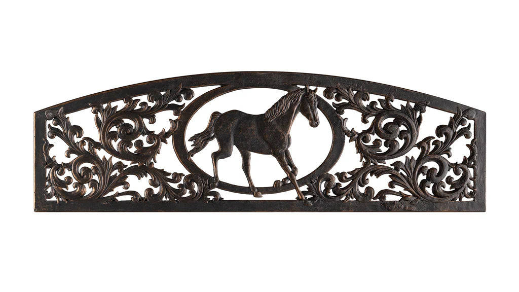 Outdoor Horse Glider Bench - Durable Patio Swing for Garden, Porch & Backyard Relaxation | Perfect for Reading, Lounging & Enjoying Nature