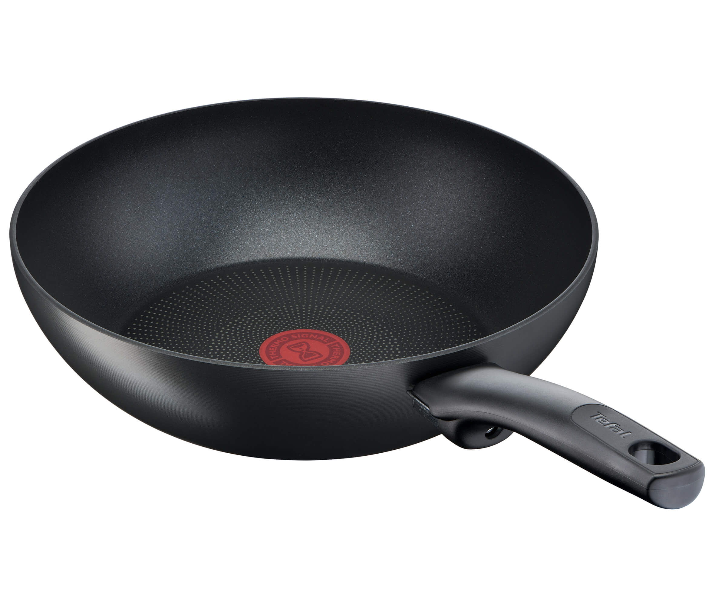 Tefal Ultimate Non Stick Induction Wok 28cm – Professional Carbon Steel Stir Fry Pan for Gas & Electric Stoves – Perfect for Asian Cooking, Stir Frying & Deep Frying
