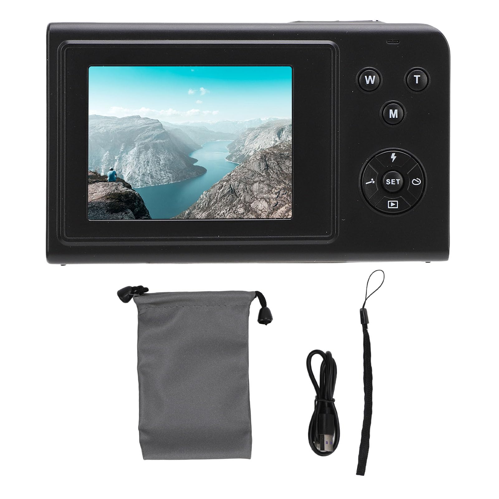 4K 68MP Digital Camera with 2.4