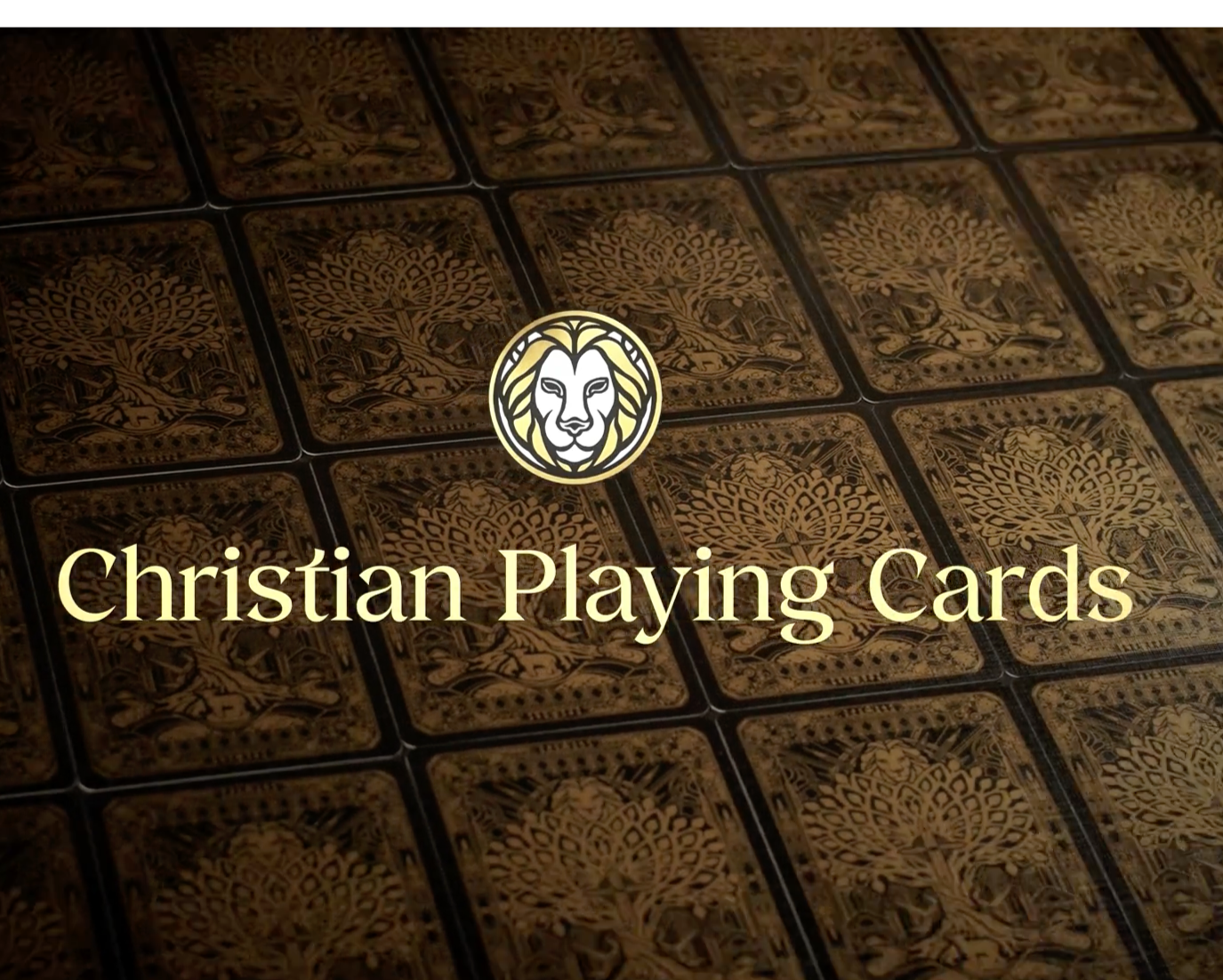 Christian Playing Cards - Bible-Themed Deck for Family Game Nights, Bible Study & Church Events | Perfect for Gifts, Poker & Card Games