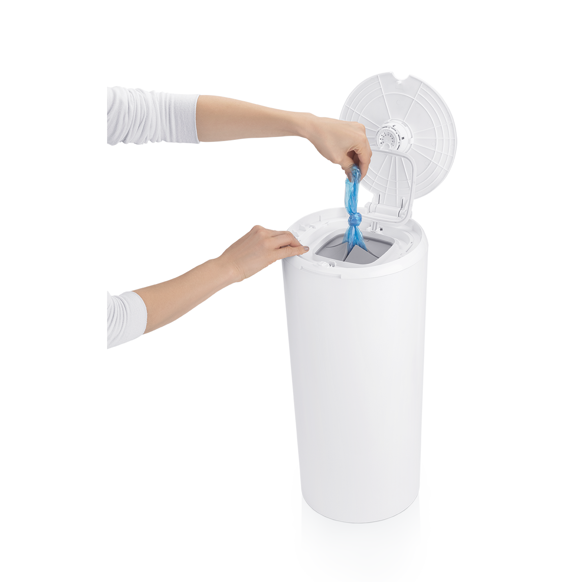 PurePail Classic Refill Bags - Eco-Friendly & Leak-Proof Trash Bag Replacement | Perfect for Kitchen, Bathroom & Office Waste Bins