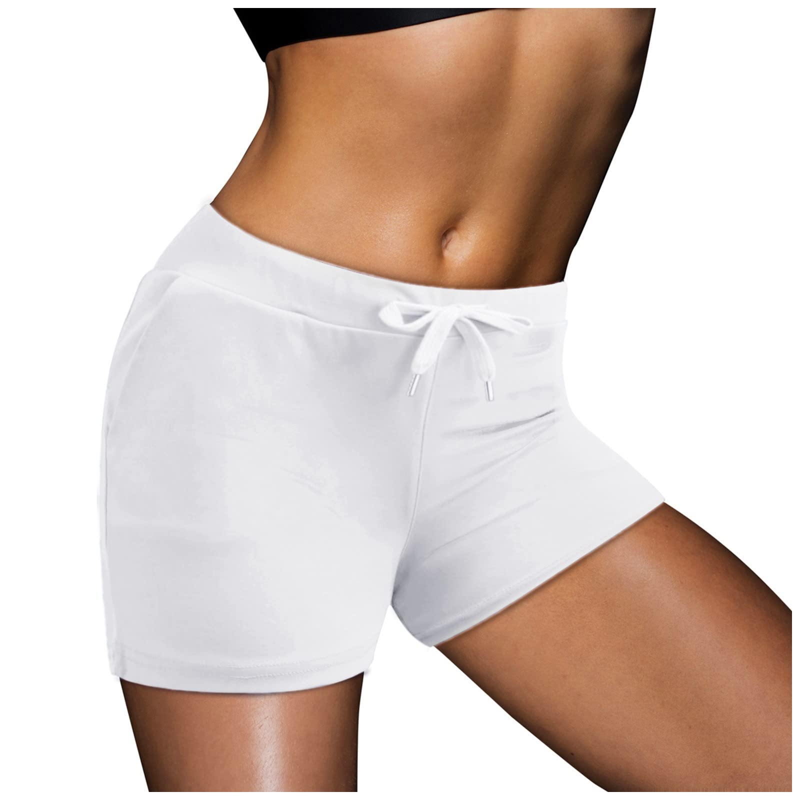 Makalon Women's Workout Shorts with Pockets - High Performance Athletic Running Shorts for Women - Perfect for Gym, Yoga, Running & Outdoor Activities